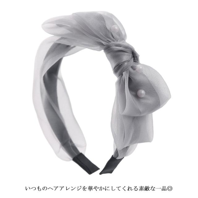 DOUBLE STANDARD CLOTHING リボンカチューシャ 結婚式 ダブスタ