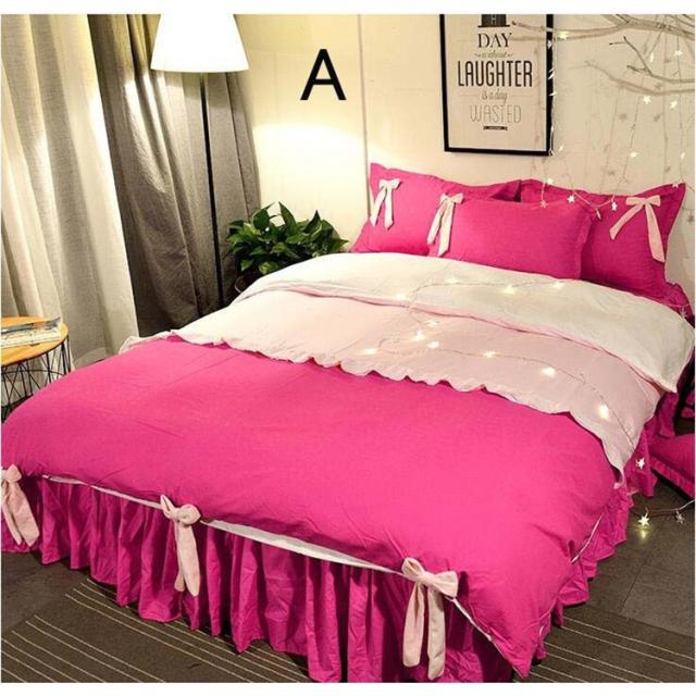 代引不可 布団カバー セット お姫様 可愛い 寝具カバーセット 3点セット 新生活 シングル セミダブル 掛け布団カバー 柔らかい ベッドスカート 枕 新作saleセール30 Off Artfin It