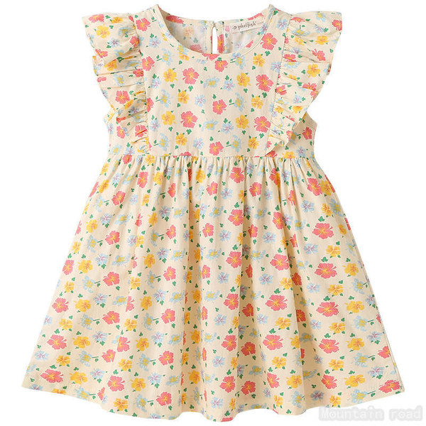 早割クーポン 子供服 ワンピース キッズ 女の子 夏 半袖 花柄ワンピース 韓国子ども服 オールインワン 子供ドレス Dress お姫様 おしゃれ 可愛い カジ 早割クーポン Arnabmobility Com