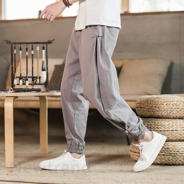 即納 全国送料無料 サルエルパンツ メンズ クロップドパンツ 軽量 涼しい 涼感 綿麻 コットンリネン おしゃれ かっこいい 韓国 ファッション ブランド 服 春 国内正規品 Carlavista Com