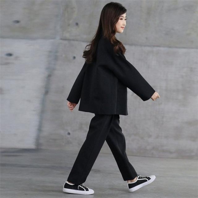 公式の 卒業式 スーツ 女の子 卒服 パンツスーツ 小学生 中学生 韓国 子供服 フォーマル 発表会 お受験 冠婚葬祭 在庫限り 完売次第終了ぽっきりsale Www Endocenter Com Ua