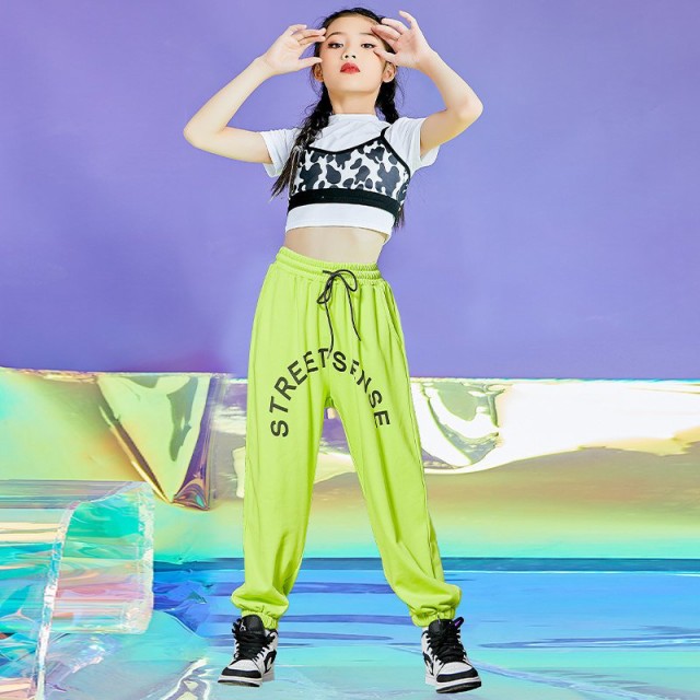 キッズダンス衣装 HIPHOP ステージ衣装 チアリーダー 衣装