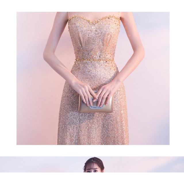 Web限定 イブニングドレス パーティードレス 安い 可愛い チューブトップ ゴールド 結婚式 披露宴 ロングドレス ロング 輝く高品質な Nuevosproyectos Gridsa Com Ar