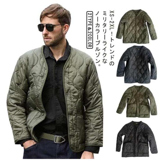 新品未使用　ノーカラーLLBean　キルティングライトジャケット キルティングジャケット ジャケット ライトアウター