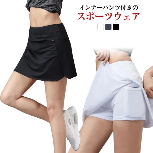 Malbon ゴルフスカート インナーパンツ付 速乾ストレッチ 秋冬新作⛳