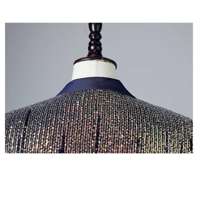 スーツ メンズ ジャケット ステージ衣装 きらきら グラデーション