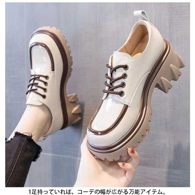 OURHOME エナメルレザーのローファーシューズ25cm1回使用 OURHOME