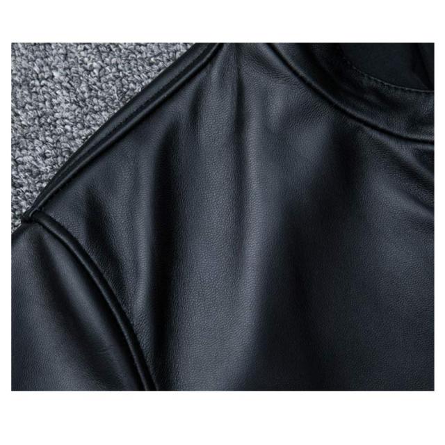 レザージャケット メンズライダースジャケットラムレザージャケット