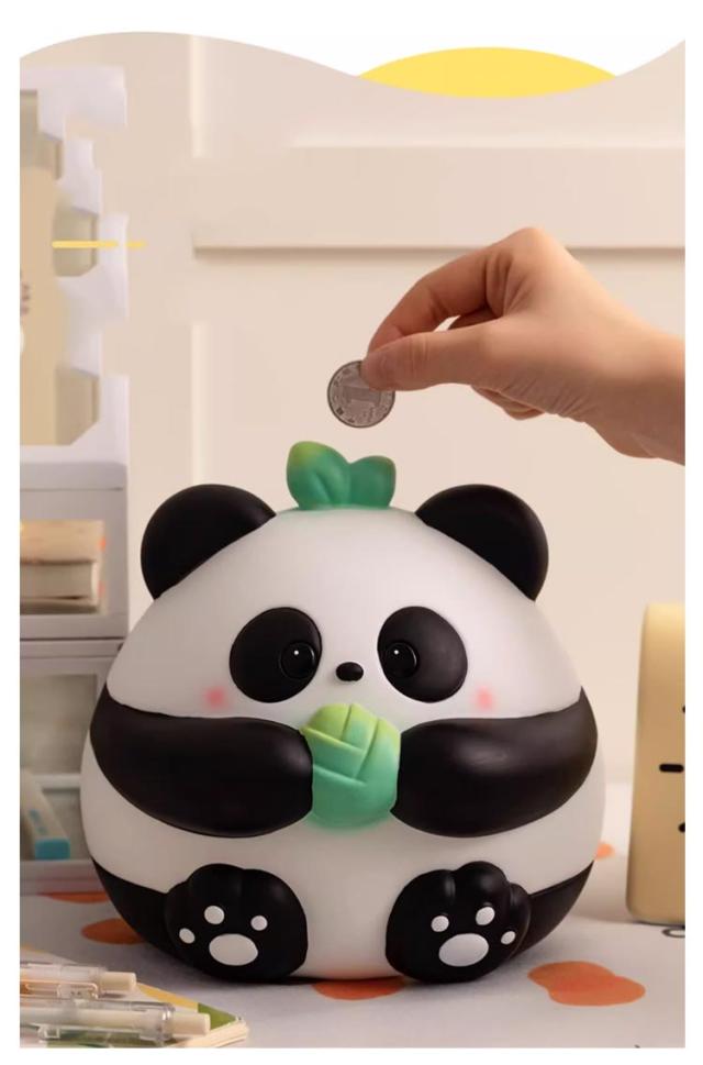 パンダの貯金箱 おしゃれ 雑貨 インテリア 貯金箱 動物 貯金箱 子ども