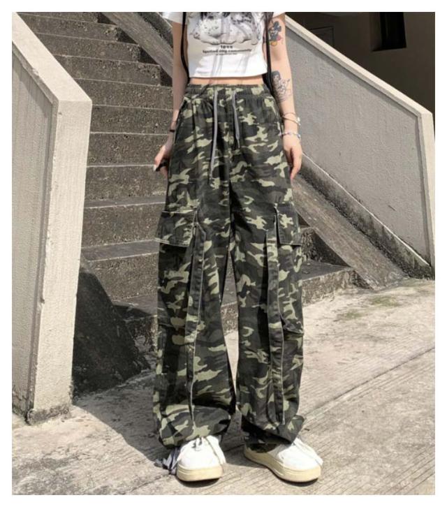 クラップ　clap  カーゴパンツ　迷彩　新品未使用品 楽天市場】レディース 迷彩カーゴパンツ クロップドパンツ