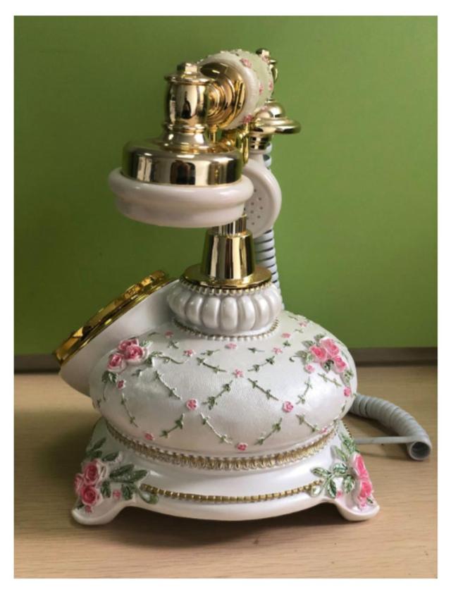 アンティーク電話機 レトロ電話機 有線電話 回転ダイヤル式電話機