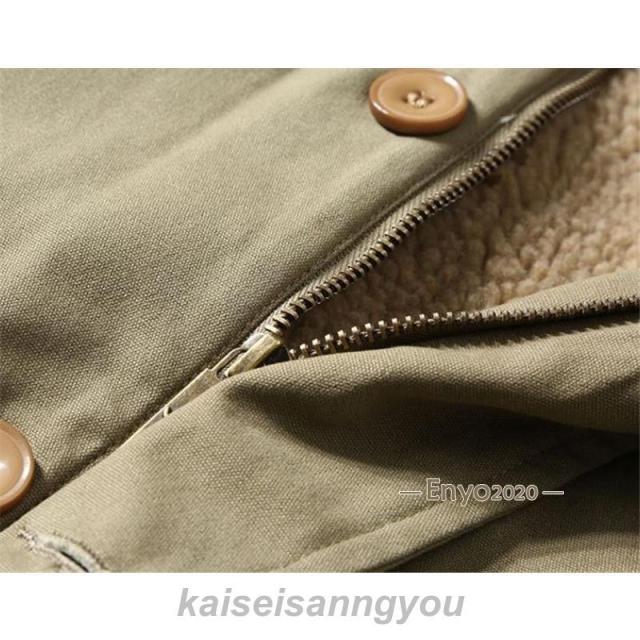 品質 デッキジャケット N-1 ボアジャケット メンズ U.S.NAVY 米海軍 裏起毛 裏ボア U.S.N ミリタリー ジャンパー