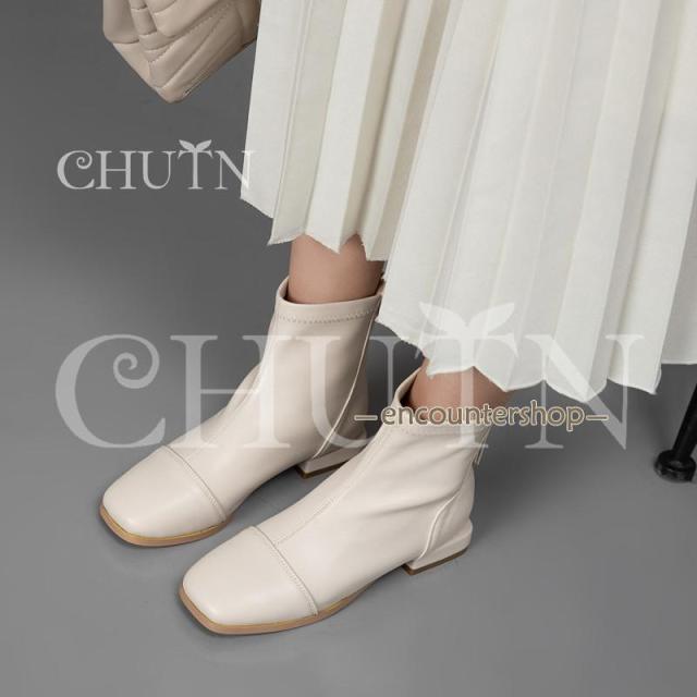 ブーティー歩きやすいショートブーツレディースブーツ ブーティー大きいサイズ ローヒールショートブーツ内ボア靴 美脚ショートブーツ足が疲れない 通勤?26.5cm