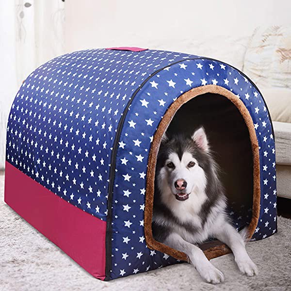 最安 ペットハウス ベッド ドーム型 幅75cm 犬小屋 犬ハウス 犬ベッド 犬 猫 小型犬 多用 暖かい 2way ハチの巣形 洗える 滑り止め 大人気 Centrodeladultomayor Com Uy