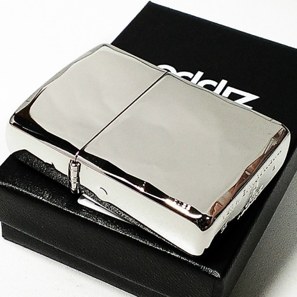 ZIPPO アーマー ジッポ ライター 鏡面プラチナシルバー シャインレイ