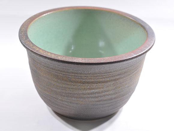 [睡蓮鉢 めだか鉢］