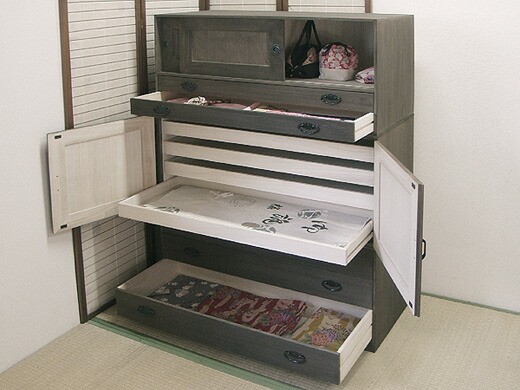 たんすにつ 桐たんす「咲」3段重ね(3段・開き戸・引き戸)とのこ仕上げ2色展開 PAY マーケット - ラベンダーハウス|商品ロットナンバー:501856431 送料無料 激安セール アウトレット価格の通販はau れをお