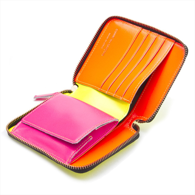 ラウンド 二つ折り財布