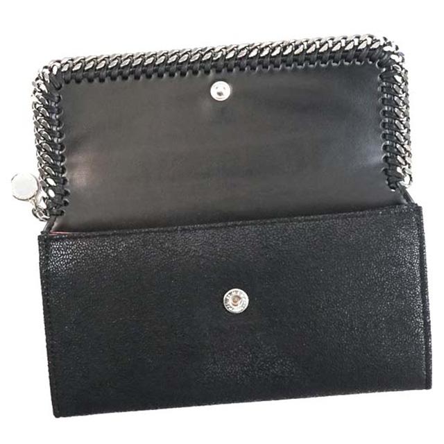 ステラマッカートニー 長財布 ファラベラ レディース 使いやすさ 二つ折り 40代50代 カード大容量 ブランド シンプル ファスナー ボタン ステラマッカートニー 長財布 ファラベラ レディース 使いやすさ 二