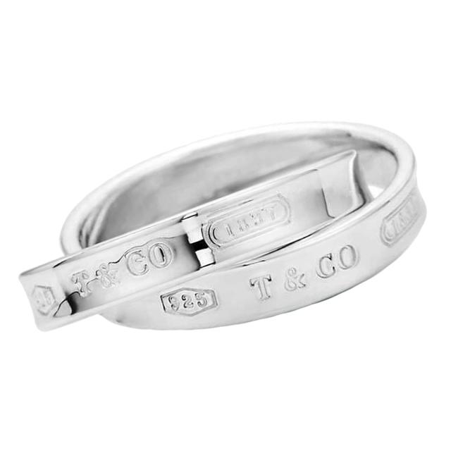 ティファニー 1837 インターロッキングサークルリング 指輪 シルバー
