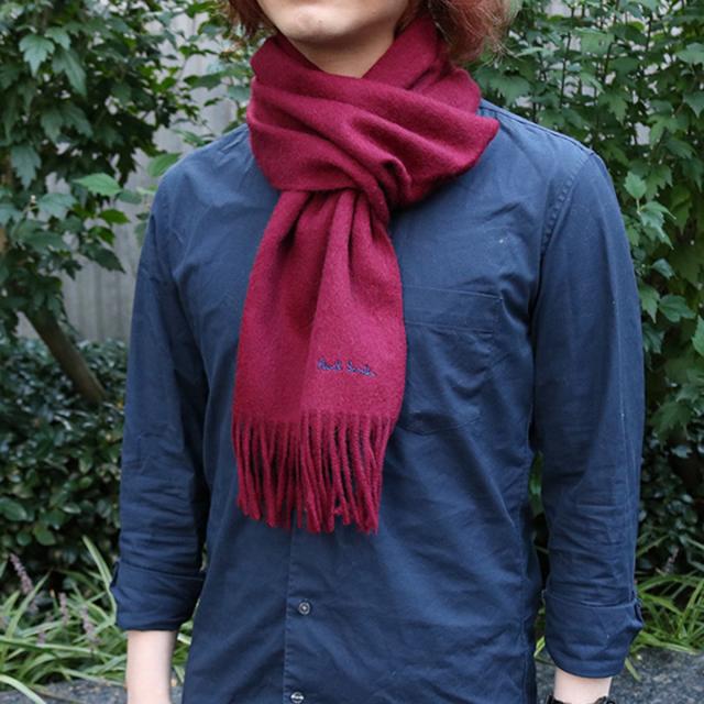 ポールスミス マフラー メンズ ブランド