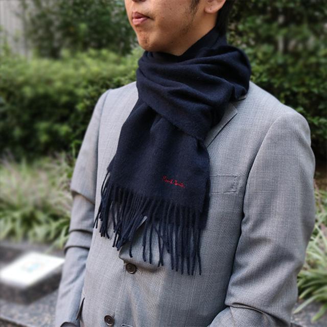 ポールスミス マフラー メンズ ブランド