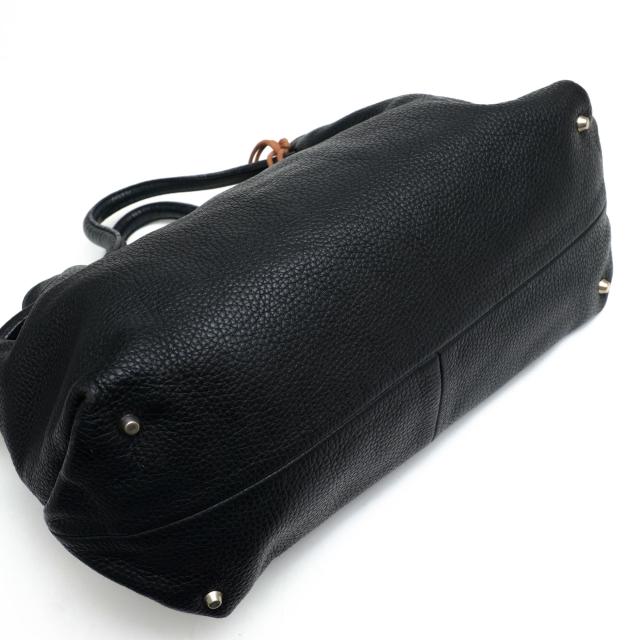 ○フルラ FURLA ペブルドレザー 牛革 ハンドバッグ CARMEN カルメン