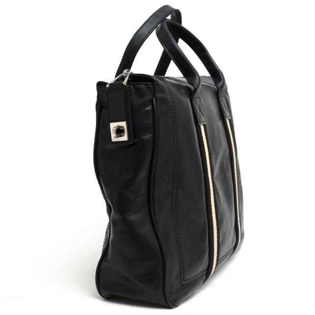 大量入荷 カーフ 牛革 Bally バリー ビジネスバッグ 中古 中古 メンズ バリーストライプ Tajest Md ビジネスバッグ Sutevalle Org