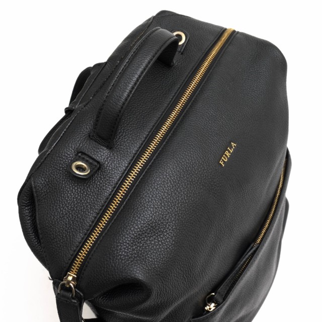 ○フルラ FURLA 牛革 リュック DAFNE BACKPACK ダフネ 3WAY トートバッグ シボ革 シュリンクレザー レディース 【中古】  中古の通販はau PAY マーケット - ブランディング | au PAY マーケット－通販サイト