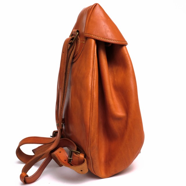 チーバ／CI-VA リュック バッグ バックパック レディース 女性 女性用レザー 革 本革 ブラウン 茶  巾着型 デイパック