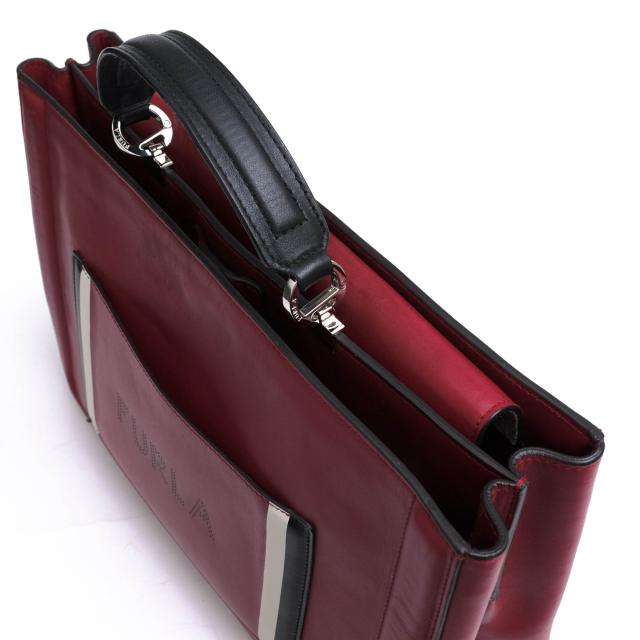 ○フルラ FURLA 牛革 ビジネスバッグ トートバッグ Reale L レアーレ パンチングロゴ ユニセックス 男女兼用 レディース 【中古】 中古 ○フルラ FURLA 牛革 ビジネスバッグ トートバッグ Reale L レアーレ