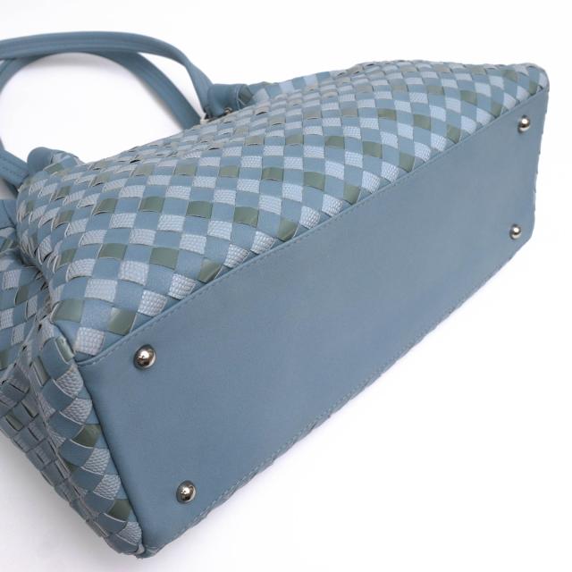 ○和光 WAKO 牛革 ハンドバッグ メッシュ・イントレチャート 肩掛け