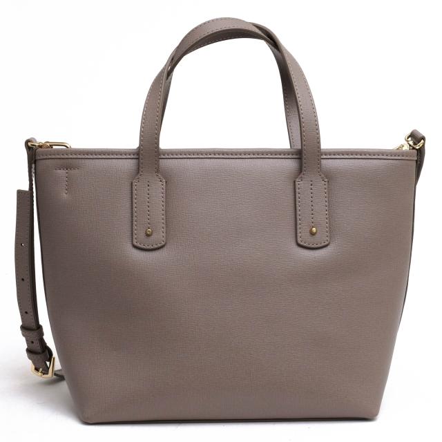 【外側　極美品】フルラ　トートバッグ　ステイシー　大容量　サフィアーノレザー ○フルラ FURLA サフィアーノ 牛革 トートバッグ NEW DAISY TOTE