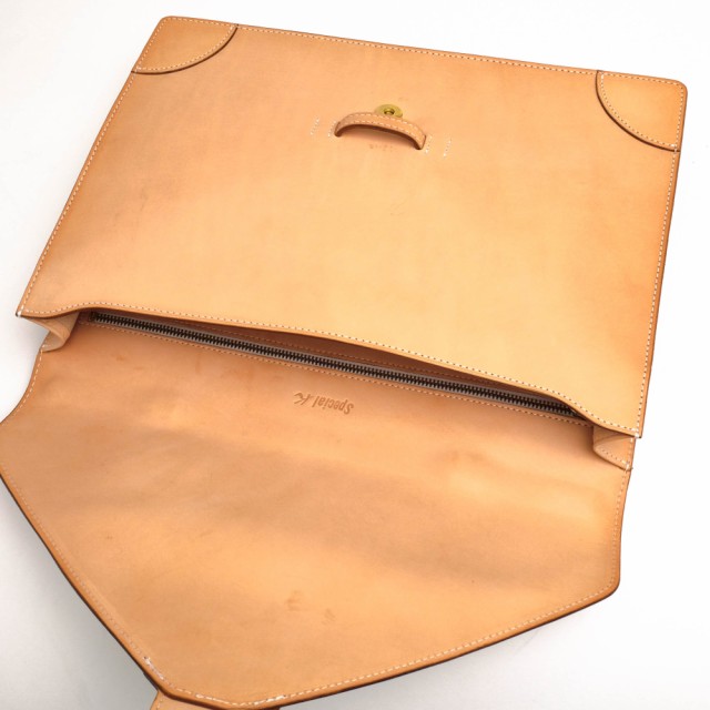 ○キタムラ Kitamura SPECIAL K ヌメ革 牛革 ビジネスバッグ フラップ式 メンズ 【中古】 中古｜au PAY マーケット