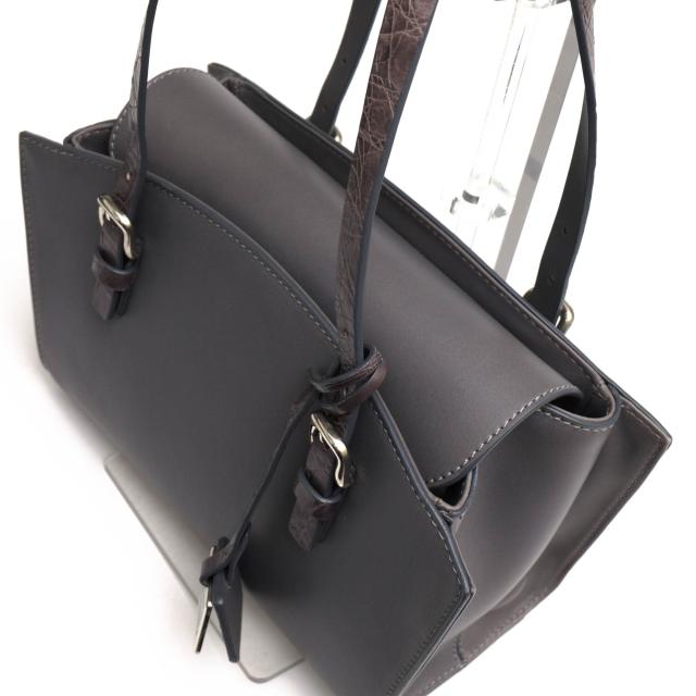 ○マウロゴヴェルナ MAURO GOVERNA 牛革 カーフ トートバッグ 肩掛け