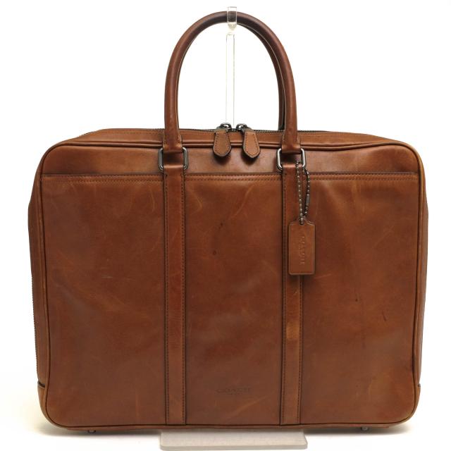 ○コーチ COACH 牛革 カーフ ビジネスバッグ 54908 Metropolitan Slim