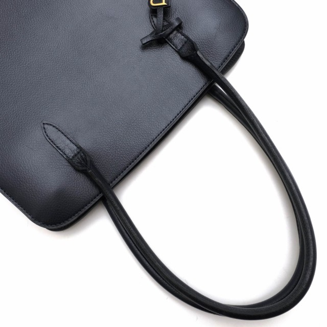 ○デルヴォー DELVAUX カーフ 牛革 ハンドバッグ SEPIA セピア