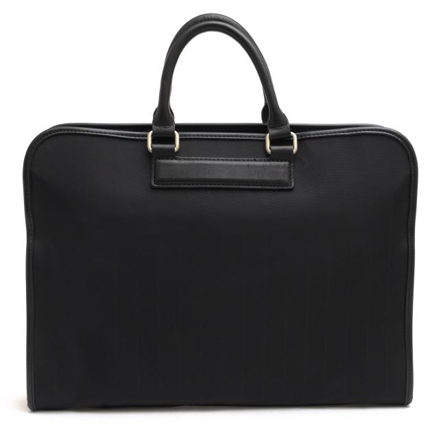 ○ポールスミス Paul Smith ナイロンツイル 牛革 ビジネスバッグ