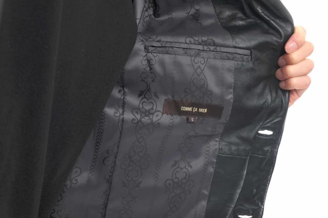 10%OFF ○コムサメン COMME CA MEN 羊革 ラムレザー テーラードジャケット 07-31LJ01 シングルブレスト メンズ 中古の通販はau PAY マーケット - ブランディング|商品ロットナンバー:352524905 サロン専売