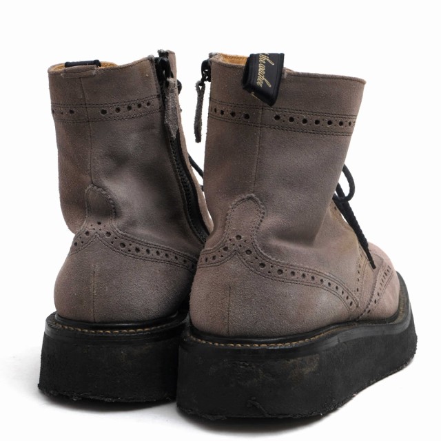 ○フットザコーチャー foot the coacher レースアップブーツ W.W.