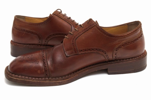 2022新作 ○サントーニ Santoni ARISTOCRATICO アリストクラティコ別注 セミブローグ ビジネスシューズ 3612 02 F ストームウェルト キャッ 中古の通販はau PAY マーケット - ブランディング|商品ロットナンバ 定番在庫