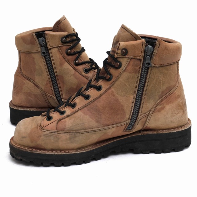 ダナー Danner 牛革 ririジップ マウンテンブーツ 35602X WAUZETA ワウゼタ ダナー式ステッチダウン製法 Vibramソール  迷彩・カ 中古の通販はau PAY マーケット - ブランディング | au PAY マーケット－通販サイト