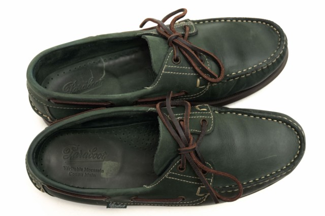 ○パラブーツ Paraboot リスレザー 牛革 デッキシューズ BARTH バース