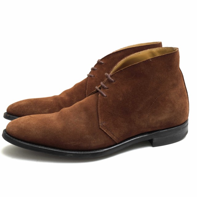 ○シップス SHIPS MASTER CRAFTED FOOTWEAR 牛革 チャッカブーツ ...