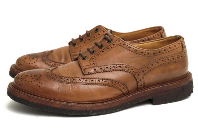 ファッションデザイナー Brunello ブルネロクチネリ Cucinelli 中古 中古 メンズ クレープソール ウイングチップ メダリオン ビジネスシューズ カーフ 牛革 その他ビジネス ドレスシューズ Sutevalle Org