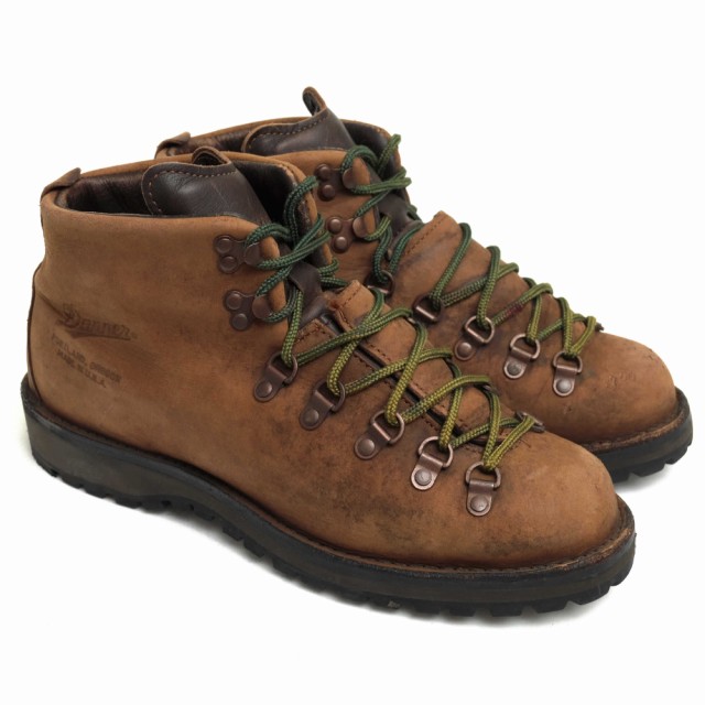 ○ダナー Danner ヌバックレザー 牛革 マウンテンブーツ 35000X MOUNTAIN LIGHT TAN SUEDE マウンテンライト  タンスエード Vibram 中古の通販はau PAY マーケット - ブランディング | au PAY マーケット－通販サイト