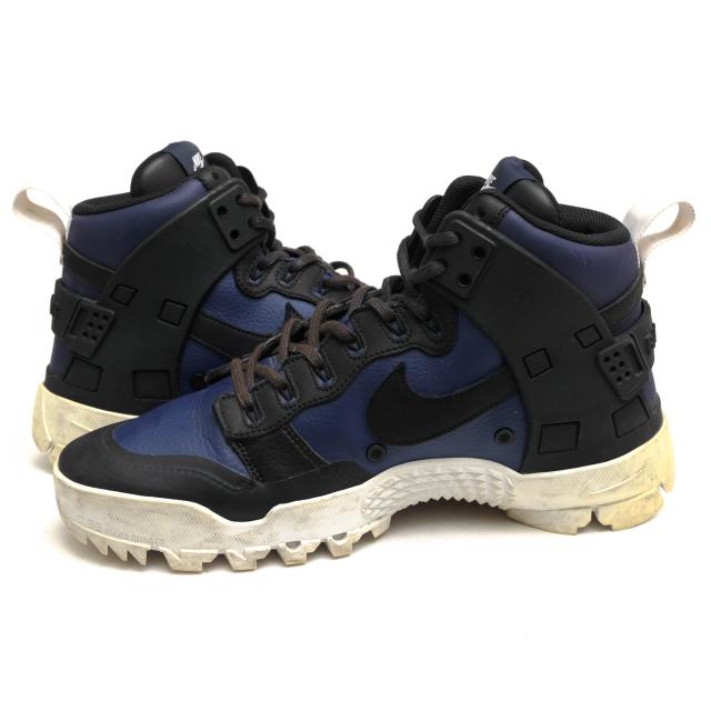 Nike Jungle Dunk UNDERCOVER NVY WHT アンダーカバー ナイキ ○ナイキ NIKE UNDERCOVER アンダーカバー別注 ハイカット