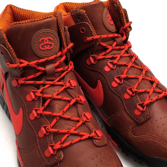 ○ナイキ NIKE STUSSY ステューシー ハイカットスニーカー 576611-207