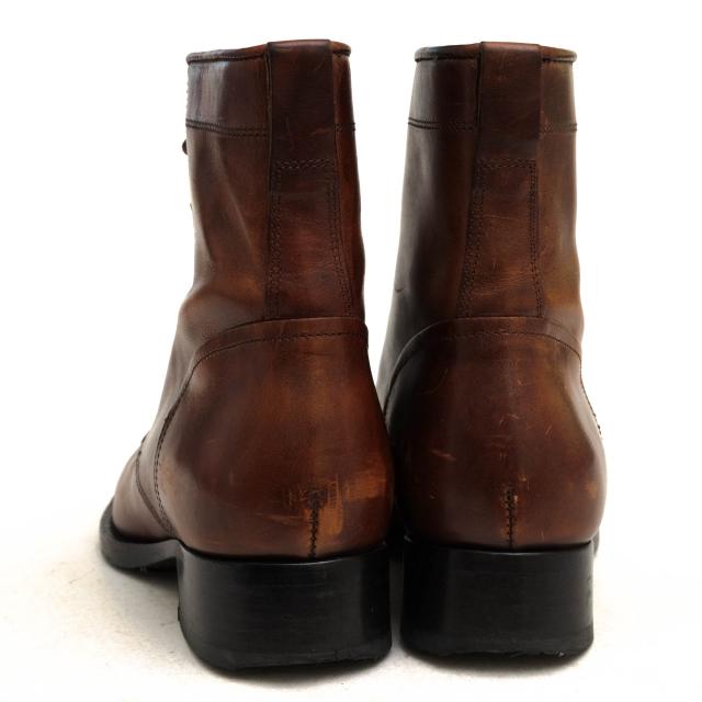 ○ブッテロ BUTTERO 牛革 レースアップブーツ B1101 BROKEラスト