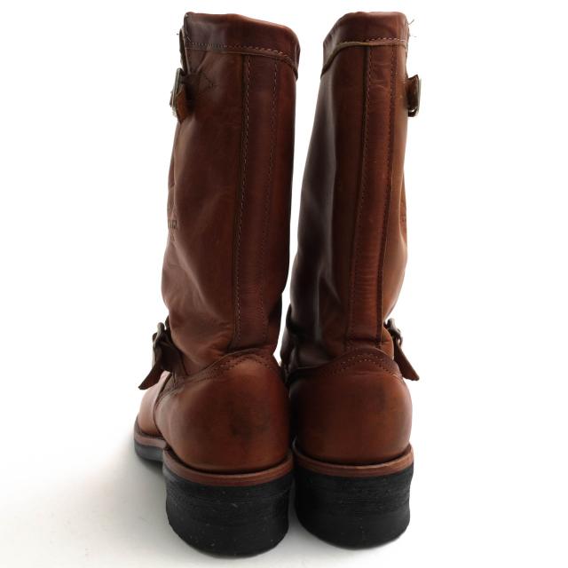 ○チペワ CHIPPEWA フルグレインオイルドレザー 牛革 エンジニアブーツ